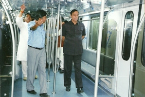 Inspecting a Coach at ICF Perambur