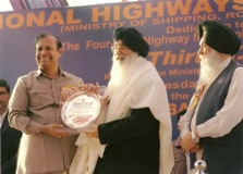 With CM Punjab at Inauguration of 4-Lane Highway